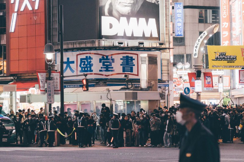日本浮生录：游荡在涉谷万圣节