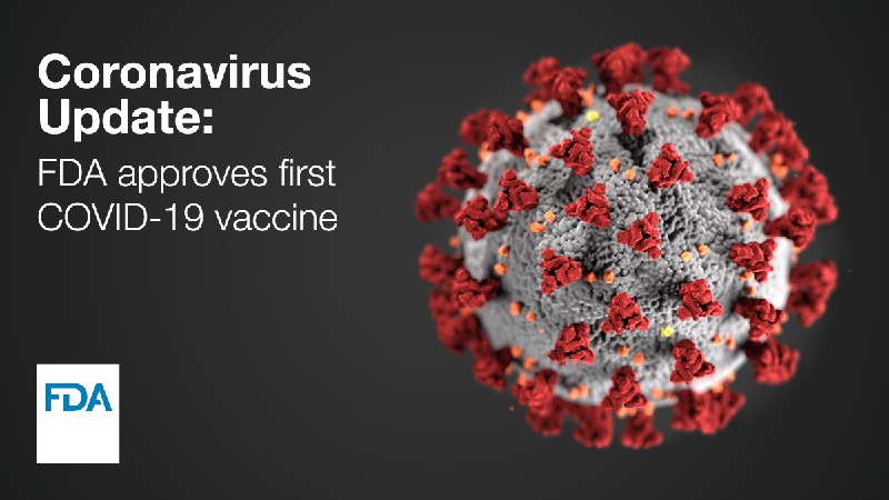 FDA Approves First COVID-19 Vaccine