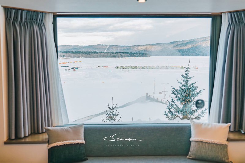 本来阿寒湖订的挂壁山景房结果直接升级成湖景高配房了人生一下子升华了🤣本来阿寒湖订的挂壁山景房结果直接升级成湖景高配房了人生一下子升华了🤣