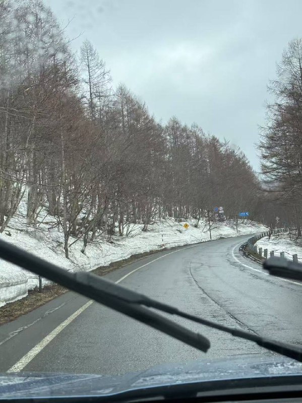 都四月了，会津还能看到雪山🏔都四月了，会津还能看到雪山🏔