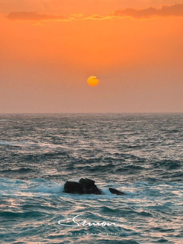 #摄影海上日落 🌄Shot on iPhone 15 Pro