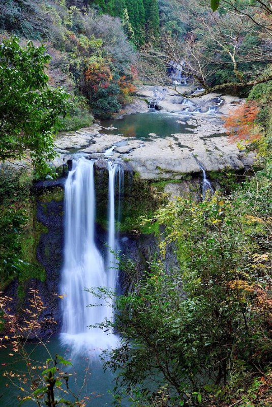 住九州的朋友可以收藏一个小众绝对人烟罕至的瀑布