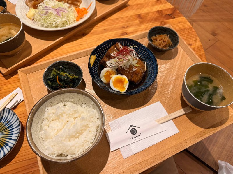 简单来个角煮定食