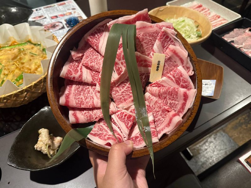 在秋田吃上福岛和牛了🤓