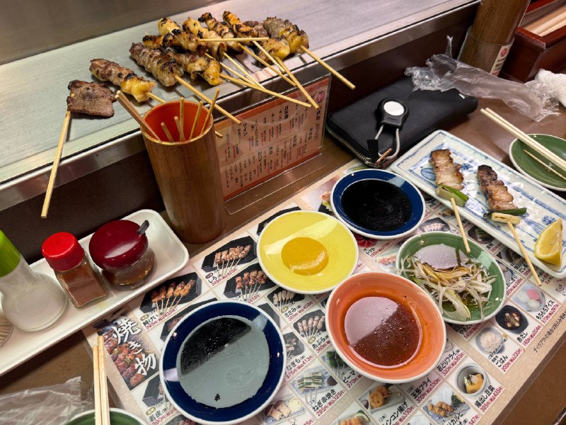 今天在敦贺撸串吃到了京酱肉丝味儿烤串