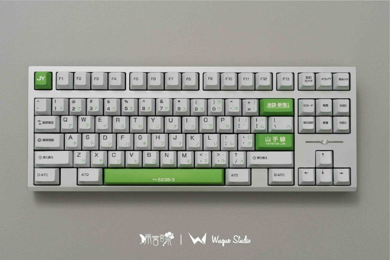 锐评下这套山手线键帽总感觉没那味儿😆锐评下这套山手线键帽总感觉没那味儿😆