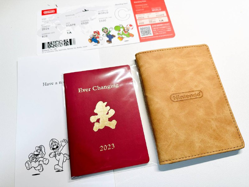 收到任天堂邮寄的招聘礼物了🎁