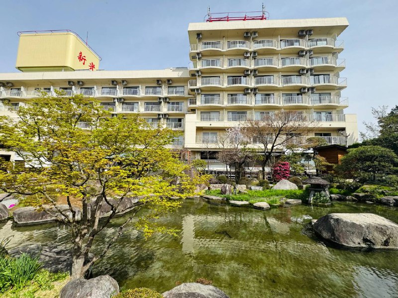 吃完早饭到酒店后花园看看