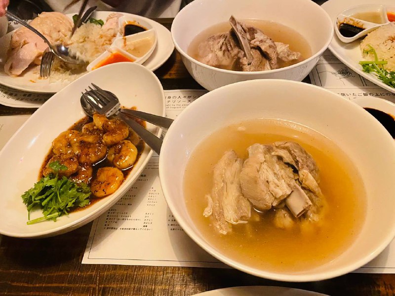 #Food #Life ⭐️海南鸡饭食堂📍〒150-0001 MIYASHITA PARK店（渋谷）今天为大家介绍的是位于东京都的海南鸡饭食堂