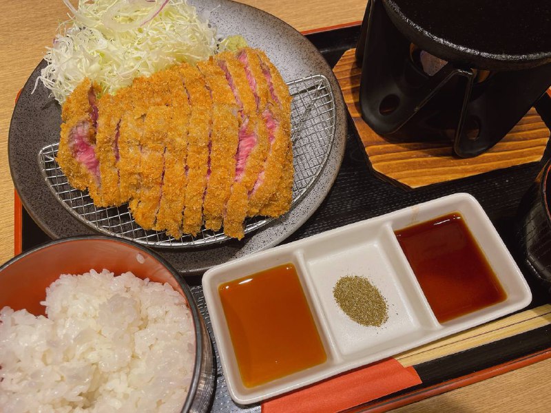 牛カツ京都勝牛可能比松屋物美价廉多了😂