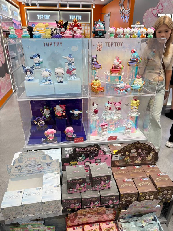 继泡泡玛特以后TOP TOY也进池袋了😅来买的人真是人山人海他家盒子在国内都比泡泡玛特便宜点儿，这把来日本价格跟泡泡玛特一样😂