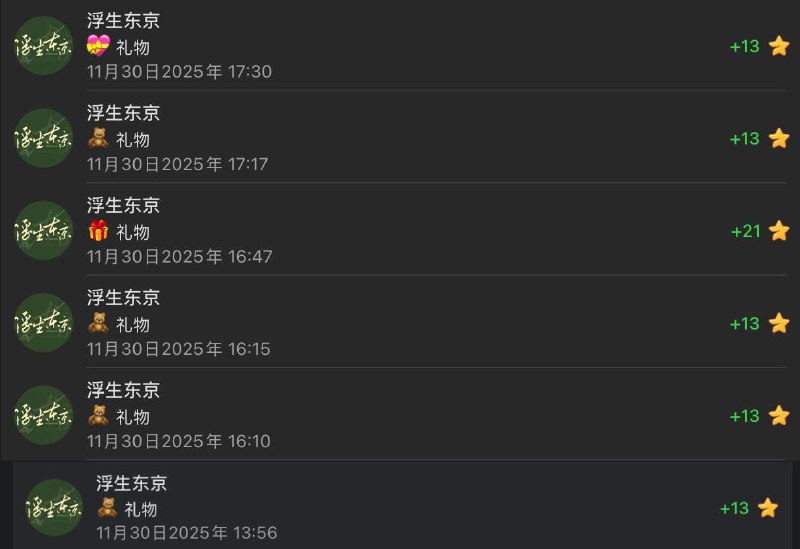 本频道也是好起来了，一天之内被人刷了6份礼物，全是广告🤣