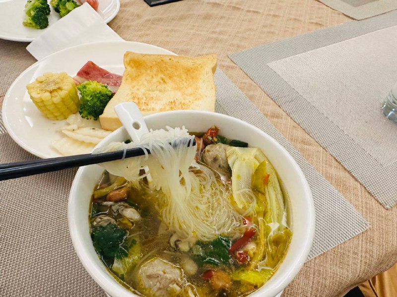 感谢群友请我嗦粉