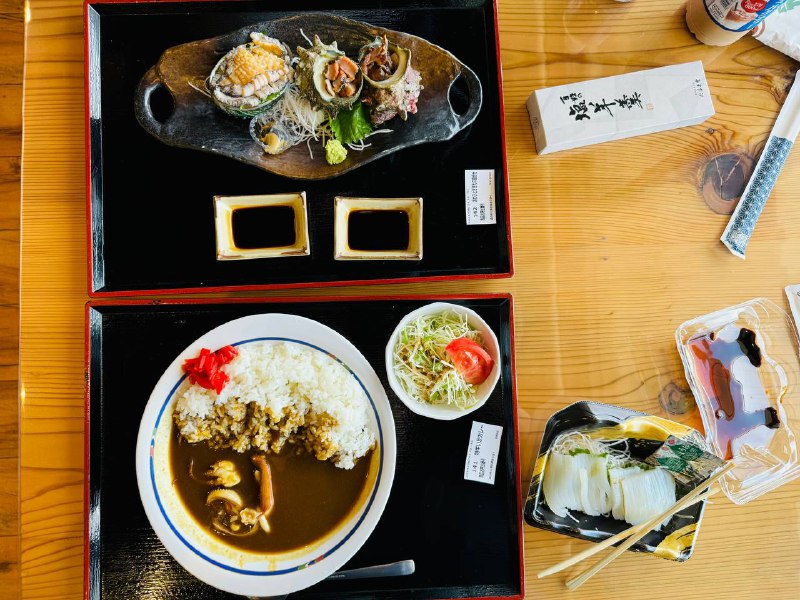 鱿鱼咖喱配点小海鲜