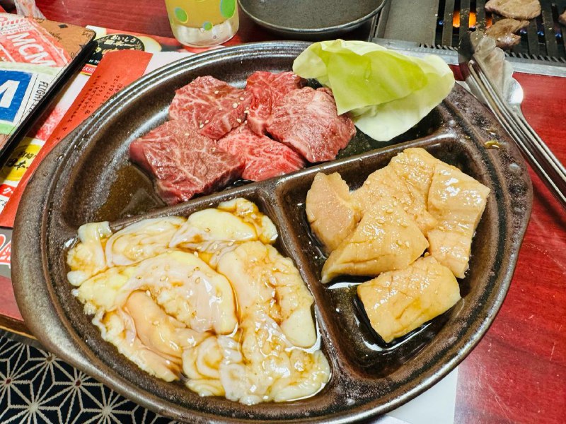 #Food #Life #美食⭐️焼肉の幸加園 本店📍宮崎県宮崎市江平西1-1-1虽然一提起日本和牛，大家自然而然地就会想到神户和牛，但实际上宫崎和牛在日本也同样享有盛誉