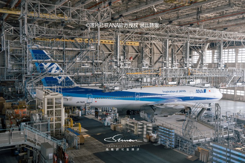 #Life▎ANA Blue Hangar Tour ANA機体工場見学※图片已获ANA授权在本频道上发布作为东京都目前热门的浏览项目之一，需要提前一个月在网上进行申请