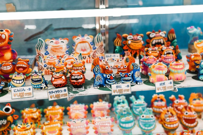 #写真冲绳的小狮子太可爱了😊买一对带回家#写真冲绳的小狮子太可爱了😊买一对带回家