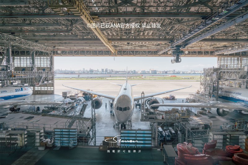 #Life▎ANA Blue Hangar Tour ANA機体工場見学※图片已获ANA授权在本频道上发布作为东京都目前热门的浏览项目之一，需要提前一个月在网上进行申请
