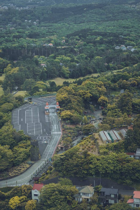 大室山山脚