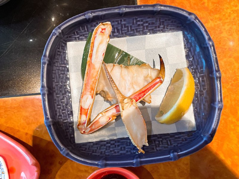 #foods🦀初尝蟹乐道蟹乐道一直被国人所推崇，号称是来日本必吃的美食之一