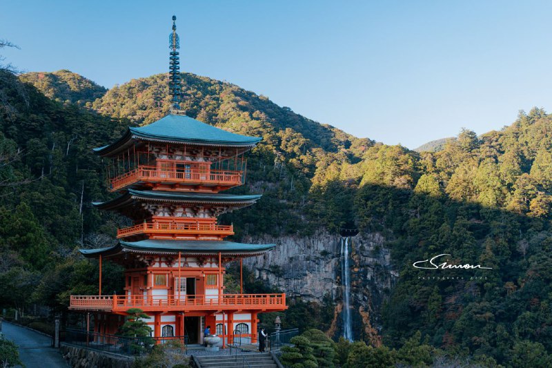 青岸渡寺へ