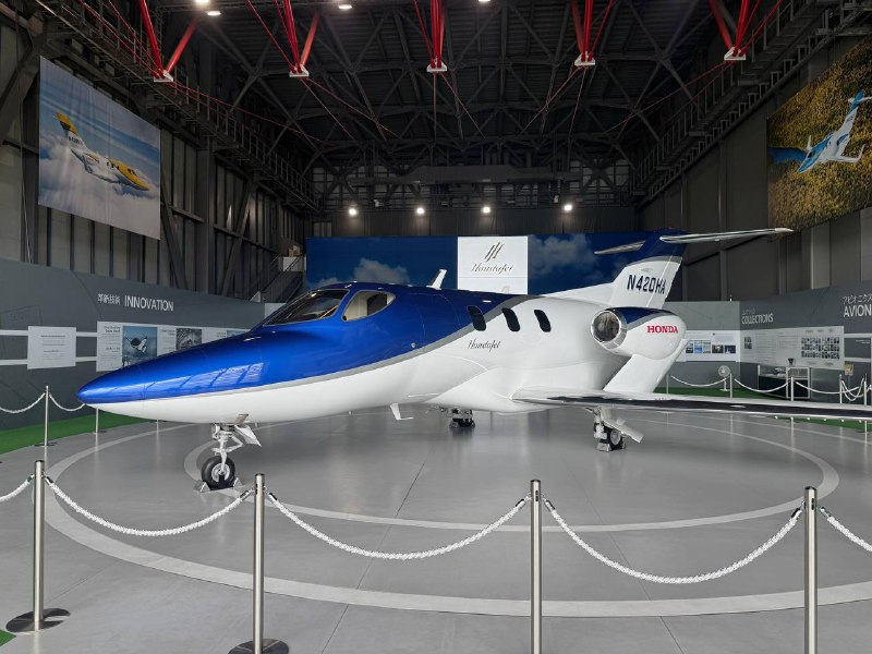 看到了世界上最畅销的本田的飞机✈️