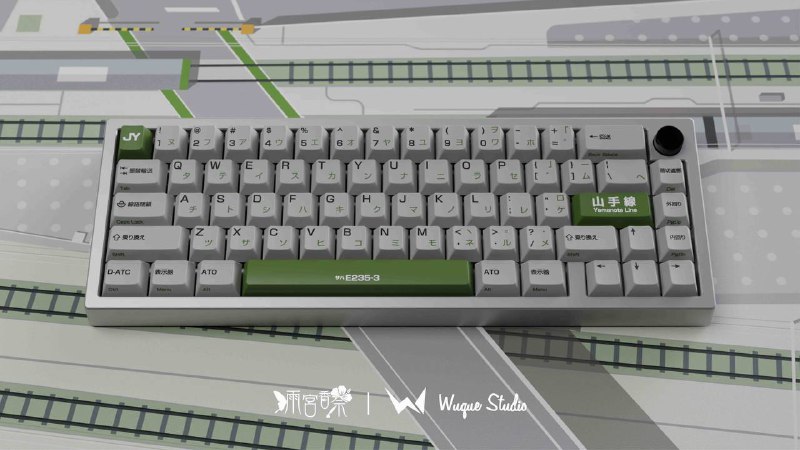 锐评下这套山手线键帽总感觉没那味儿😆锐评下这套山手线键帽总感觉没那味儿😆