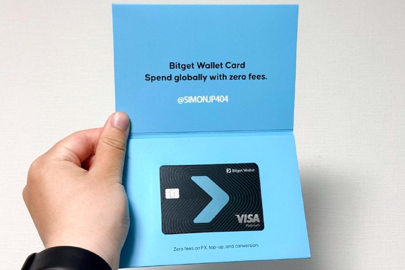 #虚拟货币 #U卡▎Bitget 实体卡正式上线，支持日本取现Bitget  Card 目前已经针对日本开放实体卡申请，符合条件的朋友可以尝试申请，包邮价格为 49 美元