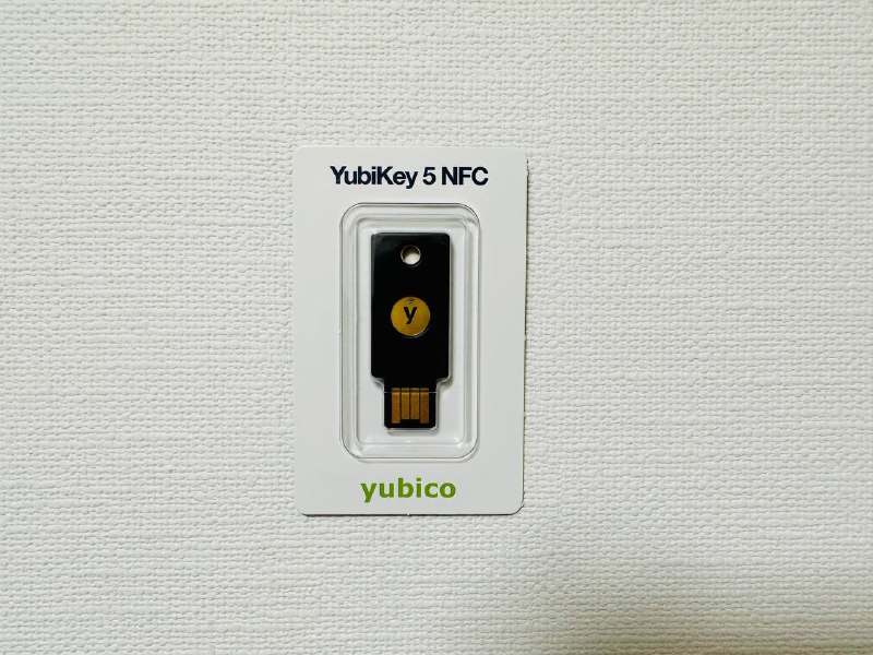 收到了从瑞典邮寄的Yubikey！