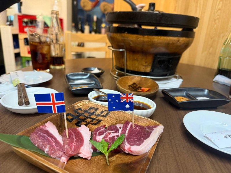 骗你们的，其实我在吃冰岛羊肉🇮🇸