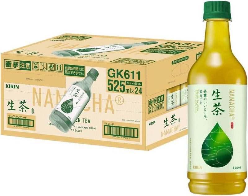 #羊毛キリン 生茶 525ml 24本 お茶 緑茶 ペットボトル1785日元/24瓶 的基础上再领5%的优惠券